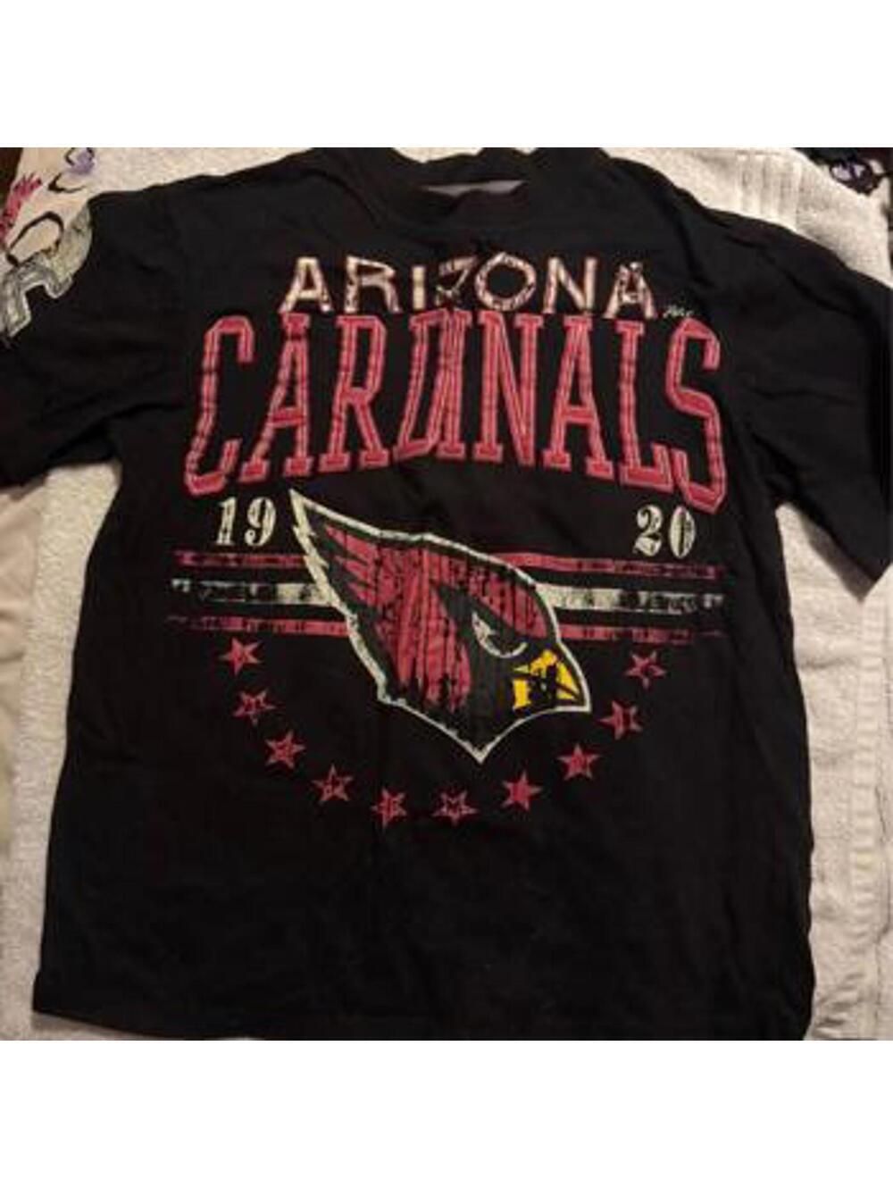 2 Men's Small/Child's Large Arizona Cardinals Shirts